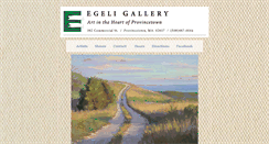 Desktop Screenshot of egeligallery.com